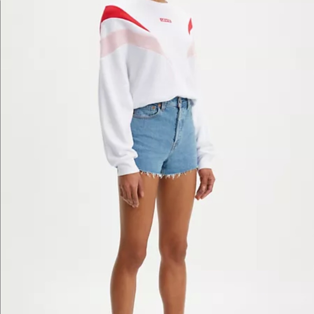 Levi’s Ribcage Denim Shorts
